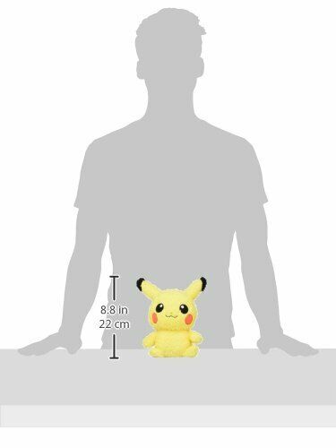 Sekiguchi Pokemon Plush Doll Moco Moco Pikachu (Boy) NEW from Japan_2