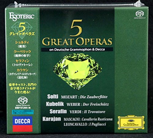 ESOTERIC SACD/CD Hybrid 5 GREAT OPERAS 9CD BOX SET omnibus ESSGD-90109 NEW_4