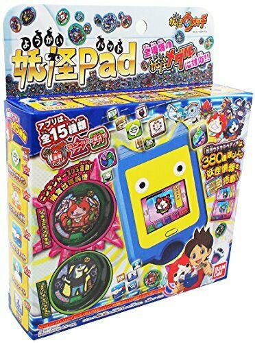 BANDAI Yokai Watch Pad Youkai Yo-kai Toy Medal Ichigo Nyan Steve NEW from Japan_3