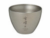 snow peak TW-020 Double-Wall TITANIUM SAKE CUP NEW from Japan_1