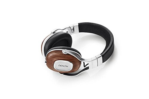 DENON ‎AH-MM400EM MUSIC MANIAC Over ear Headphones Hi-Res Brown with Pouch NEW_2