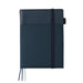 KOKUYO Cover Systemic Ring Notebook A5 navy blue 50 sheets No-V685B-DB NEW_1
