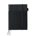Kokuyo Notebook cover for pocket book, Systemic ring note A5 Leather style Black_1