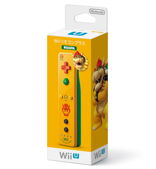 Nintendo Wii/Wii U Remote Plus Controller/Bowser/Japanese Version RVL-A-PNYD NEW_1