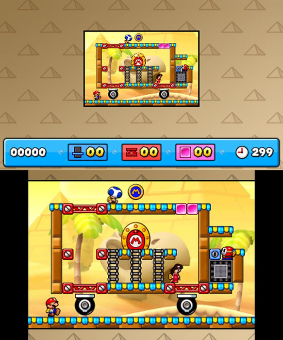 Nintendo 3DS Japan Ver. Mario vs. Donkey Kong Minna de Mini Land CTR-P-JYLJ NEW_9