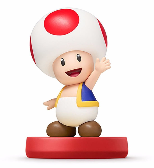 Nintendo amiibo TOAD (KINOPIO) Super Mario Bros. 3DS Wii U Accessories NEW Japan_1