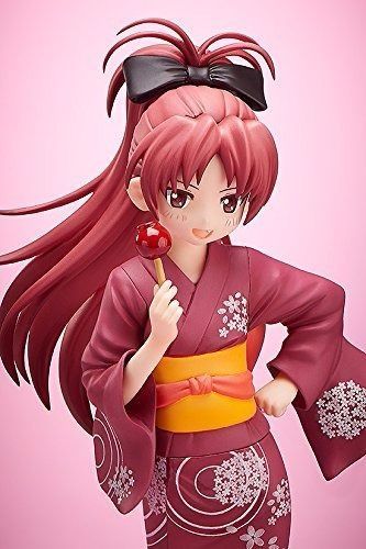 Puella Magi Madoka Magica Kyoko Sakura Yukata Ver 1/8 PVC figure FREEing_5