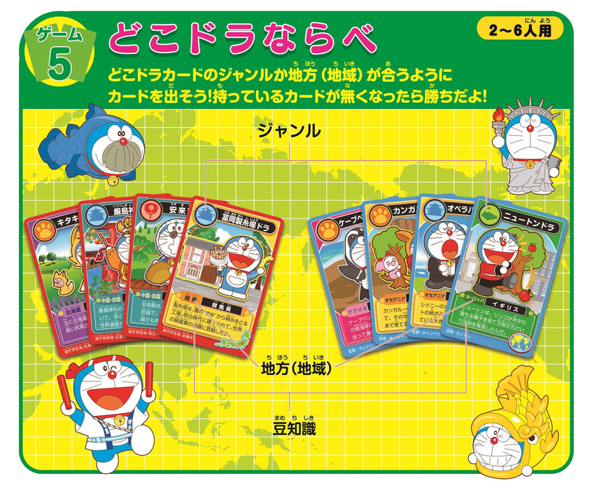 EPOCH Anywhere Doraemon Japan Travel game 5 Sugoroku board game ‎ds-1388606 NEW_5
