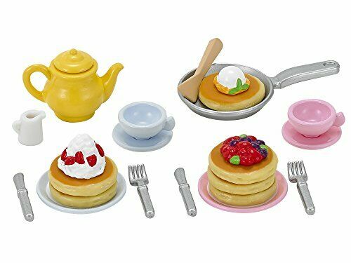 EPOCH Sylvanian Families Furniture Fluffy Pancake Set NEW from Japan_1