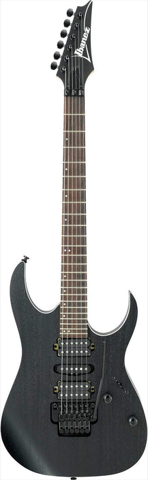 Ibanez RG370ZB-WK Weathered Black Made in Japan Electric Guitar Black Rosewood_1
