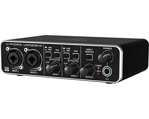 BEHRINGER USB Audio Interface UMC202HD U-PHORIA 2-input 2-output NEW from Japan_1