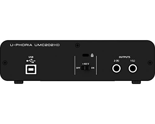 BEHRINGER USB Audio Interface UMC202HD U-PHORIA 2-input 2-output NEW from Japan_2