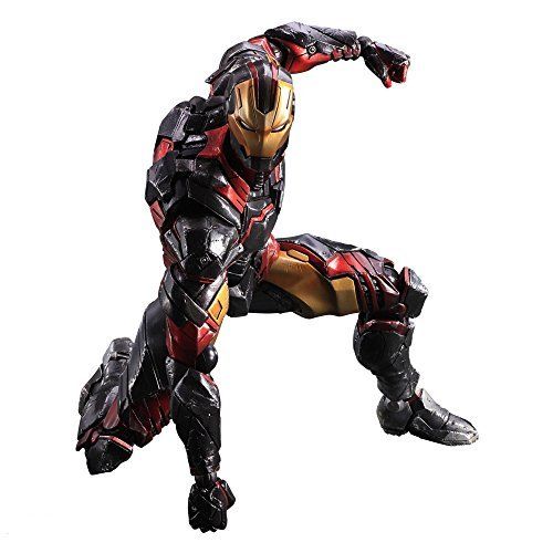 Square Enix Marvel Comics Variant Play Arts Kai Iron Man Figure NEW from Japan_1