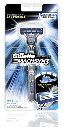 Gillette shaving Mach Zinthers turbo body NEW_1