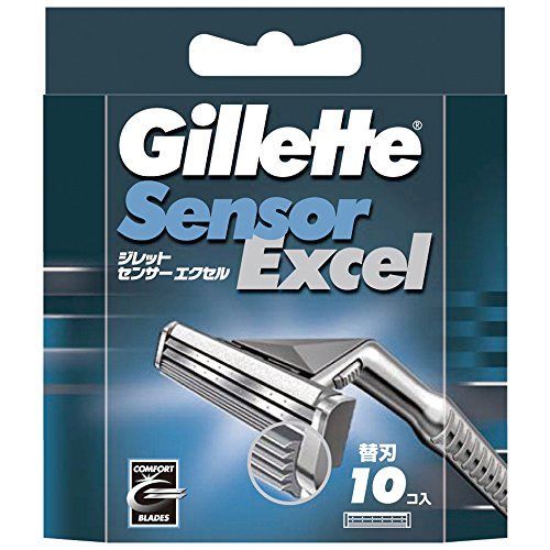 Gillette sensor Excel shaving blade 10 pieces NEW_1