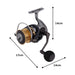 Daiwa 15 VADEL 3500H Spining Reel Aluminum Jigging Saltwater Fishing 960762 NEW_5