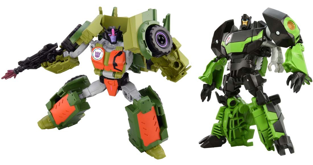 Takara Tomy TV Anime Transformers TAVVS02 Grimlock VS Gurijiba Action Figure NEW_1