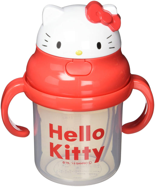 Skater Hello Kitty Baby Straw Mug 8 month old & Up 230ml One Push KSH2-A NEW_1