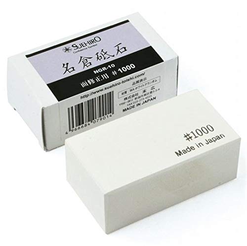 Suehiro Nagura Lapping stone #1000 Repair surface for honing NGR-10 White NEW_1