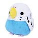 Munyumamu Soft & Downy Bird Stuffed Toy Budgerigar White Blue/XL size 29cm 7590_1
