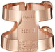 Bonado bass clarinet ligature reverse tighten pink gold plated finish 2253UPG_1