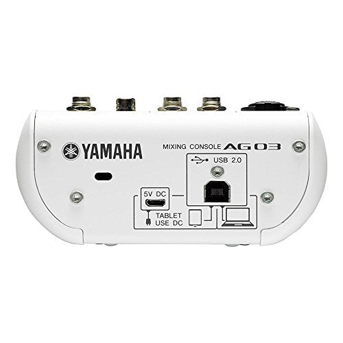 YAMAHA AG03 Web Casting Mixer Audio Interface 3 Channel USB Audio Interface NEW_4