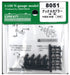 Green Max N gauge 8051 Knuckle coupler (long / black / 20 pieces) for 10 train_1