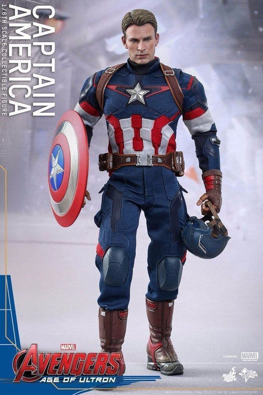 Movie Masterpiece Avengers Age of Ultron CAPTAIN AMERICA 1/6 Figure Hot Toys_2