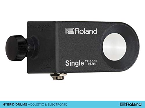 Roland Electronic Drum Accessory RT-30H Drum trigger Black Hybrid drum system_5