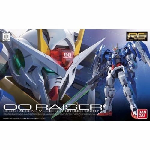 BANDAI RG 1/144 GN-0000 + GNR-010 00 RAISER MODEL KIT Gundam 00 from Japan_1