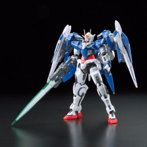 BANDAI RG 1/144 GN-0000 + GNR-010 00 RAISER MODEL KIT Gundam 00 from Japan_2