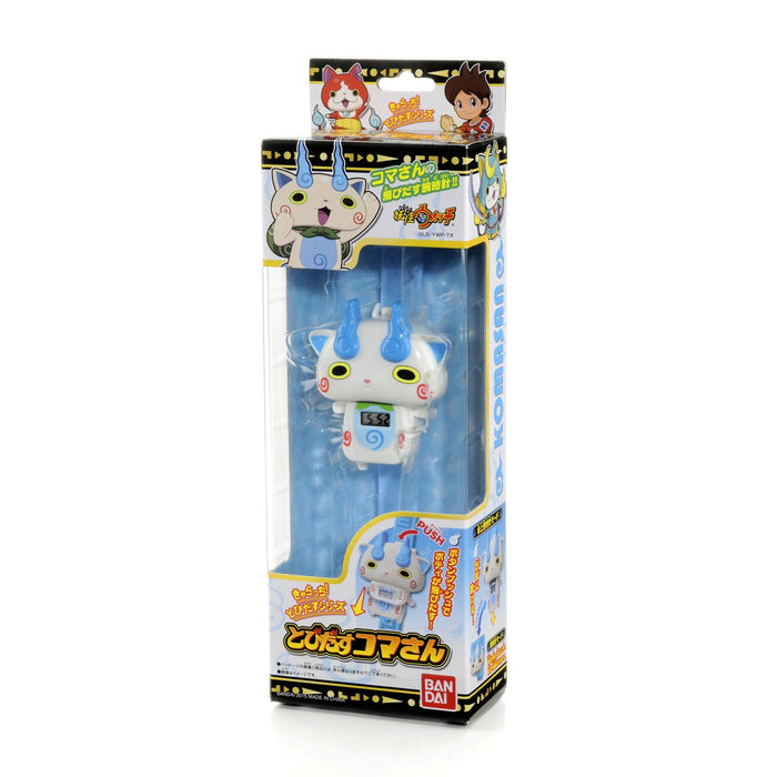 Bandai Yokai Watch Tobidasu Komasan Charatchi Battery Powered ABS Wrist Watch_5