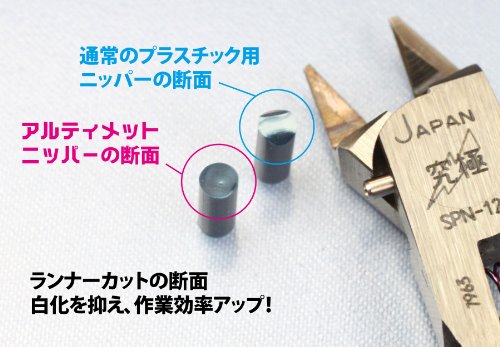 God Hand SPN-120 Ultimate Nipper 5.0 model kit tool 120mm Made in Japan NEW_5