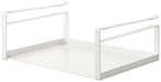 YAMAZAKI Under cupboard Storage Rack Plate Cabinet Organizer White NEW_1