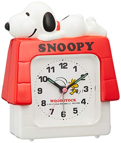 Snoopy Peanuts Alarm clock Dog House Woodstock Gift Back to School Bedroom NEW_1