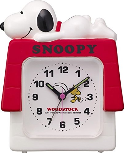 Snoopy Peanuts Alarm clock Dog House Woodstock Gift Back to School Bedroom NEW_4
