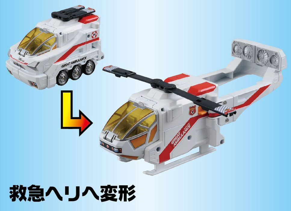 Takara Tomy Tomica Hyper Rescue Great Ambulance Standard Edition ‎10107639 NEW_2