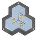 HANAYAMA Cast Puzzle Hexagon [Difficulty level 4] 12x7.8x5.3cm ‎Silver 515062_1