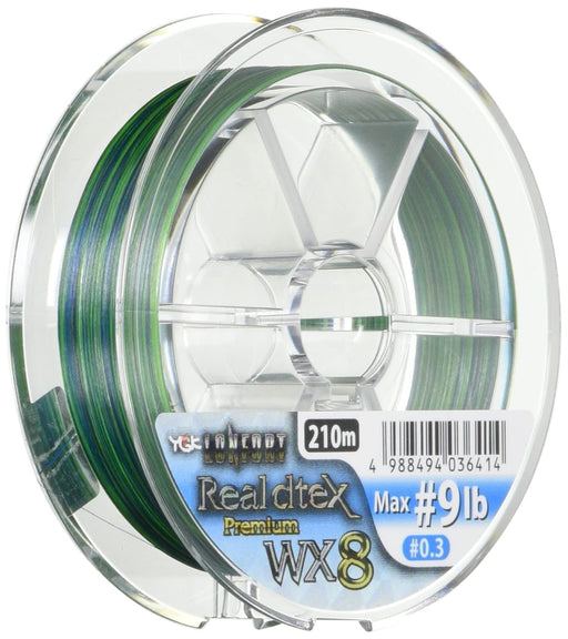 YGK YOZ-AMI LONFORT Real dtex Premium WX8 210m #0.3 9lb Hanger Pack Fishing Line_1