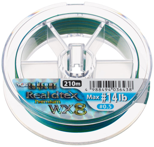 X-Braid Line LONFORT Real Desitex WX8 210m hanger pack #0.5 14lb Fishing Line_1