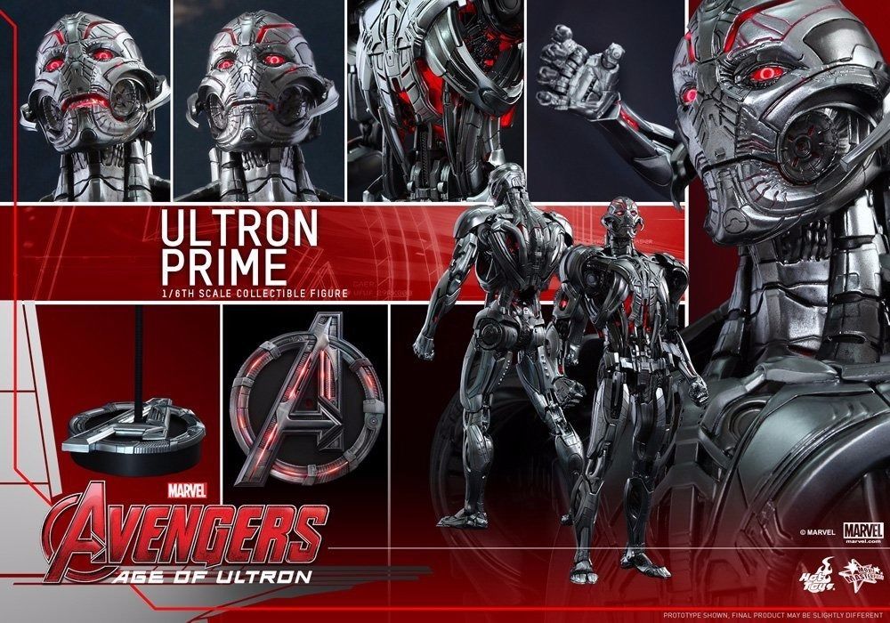 Movie Masterpiece Avengers Age of Ultron ULTRON PRIME 1/6 Figure Hot Toys NEW_7