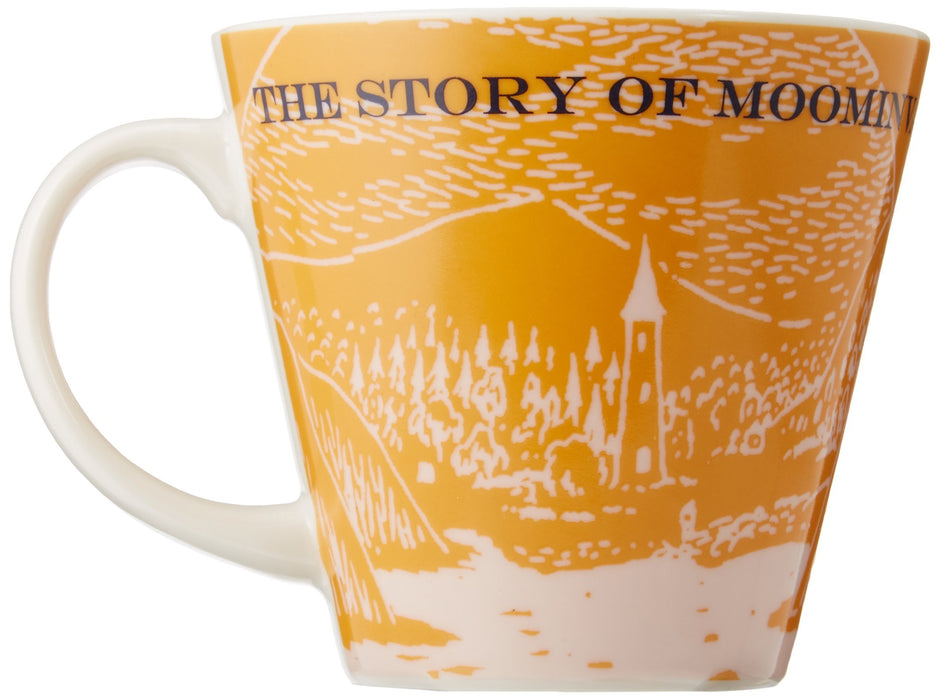Yamakasyoten Moomin Porcelain Initial Mug J 340ml Microwaveable MM630-11J NEW_2