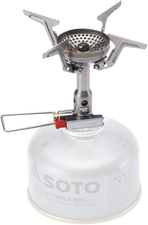 SOTO Made in Japan Single Burner Compact Stove with Storage Pouch SOD-320 NEW_1