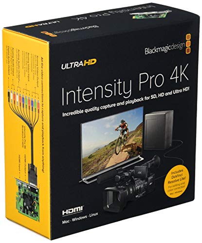 Blackmagic Design Capture Card Intensity Pro 4K HDMI for Linux, Windows 003062_1