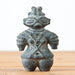Japanese Haniwa Dogu Jomon period Earthen figure Doll Ancient Black 11.7cm NEW_2