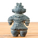 Japanese Haniwa Dogu Jomon period Earthen figure Doll Ancient Black 11.7cm NEW_3