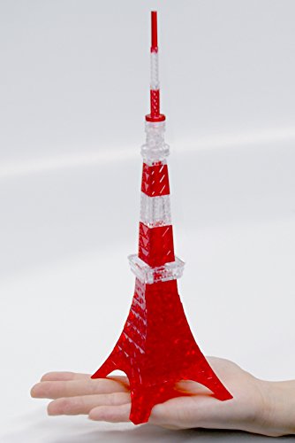 Beverly 3D Crystal Puzzle Tokyo Tower 48 Pieces 50192 NEW from Japan_5