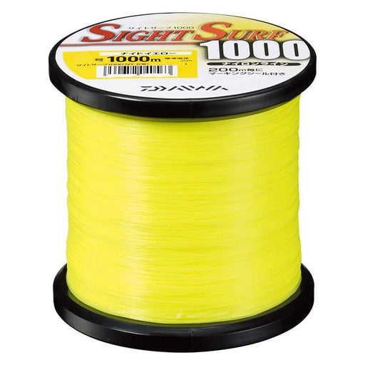 Daiwa Nylon Line SIGHT SURF II 1000m #3 Night Yellow Fishing Line ‎040532 NEW_1