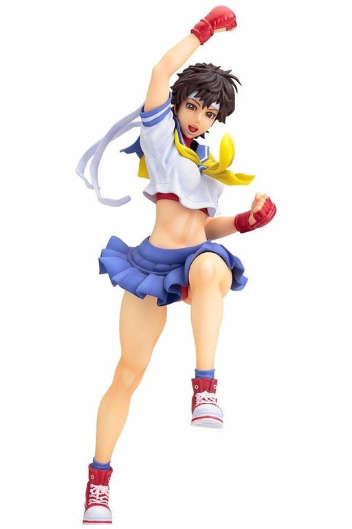 Street Fighter Bishoujo Statue SAKURA 1/7 PVC Figure Kotobukiya NEW from Japan_1