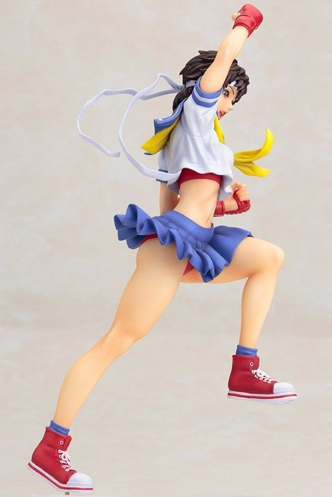 Street Fighter Bishoujo Statue SAKURA 1/7 PVC Figure Kotobukiya NEW from Japan_4